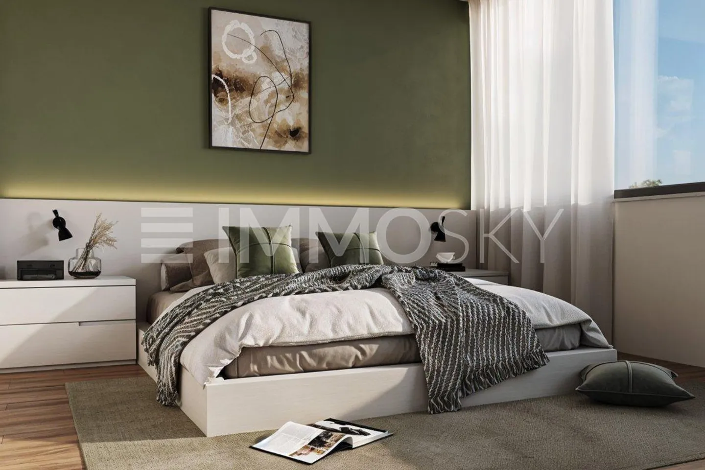 Lot 201 - Spacieux appartement 3.5 neuf avec balcon Sud-Ouest - Photo 5 of 5