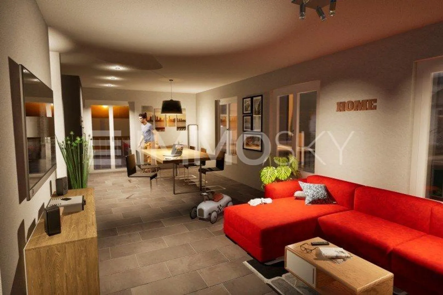 Modernes Apartment mit Naturzugang - Foto 3 von 5