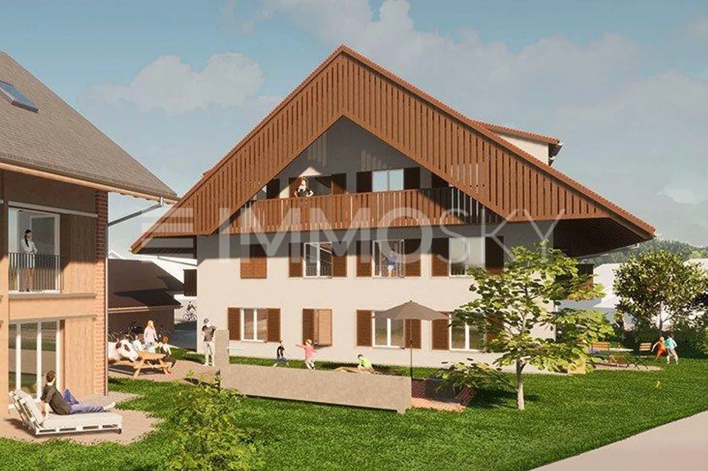 Modernes Apartment mit Balkonen - Foto 4 von 5