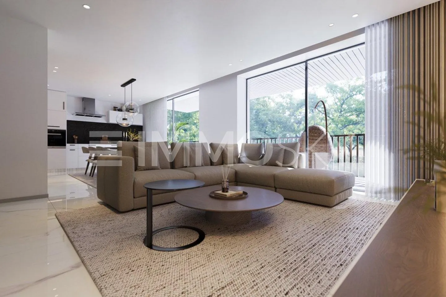 Moderno duplex di 4,5 locali con ampi volumi - Foto 3 di 5