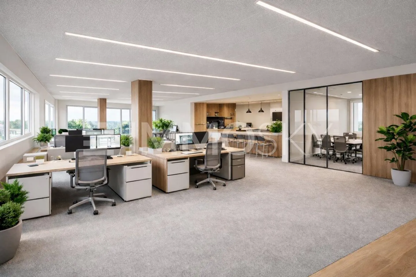 Spazio Ufficio Grezzo in Nuovo Edificio - Foto 1 di 5