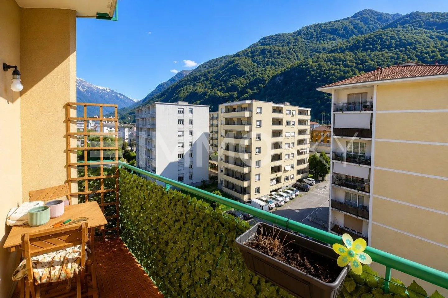 Bellinzona - 4.5-Zimmer-Wohnung mit Panoramaterrasse - Foto 5 von 5