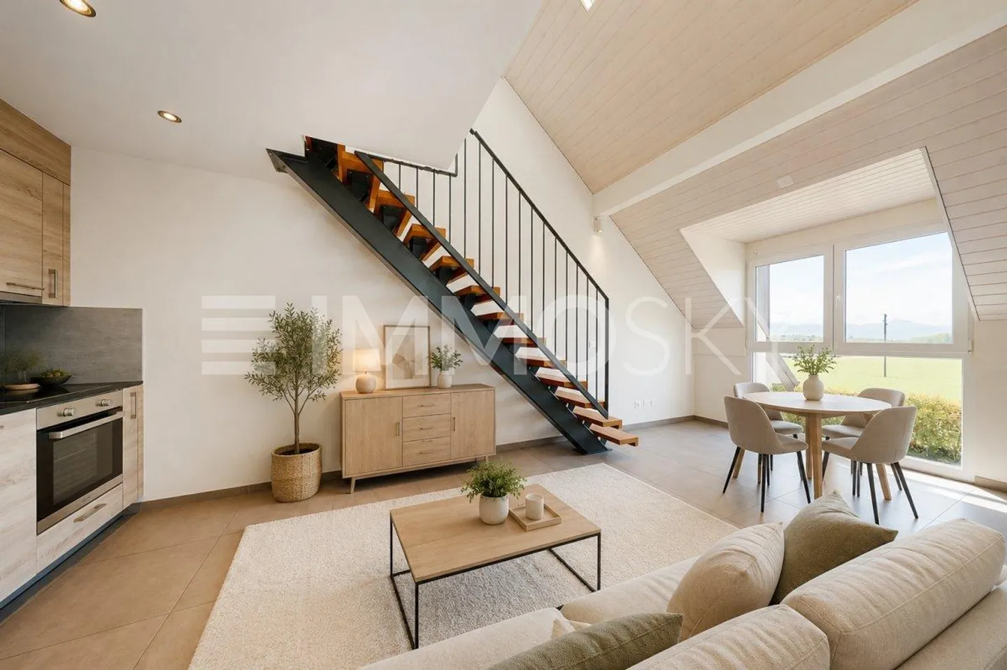 EXKLUSIV: 3,5-Zimmer-Duplexwohnung in Sullens - Foto 2 von 5