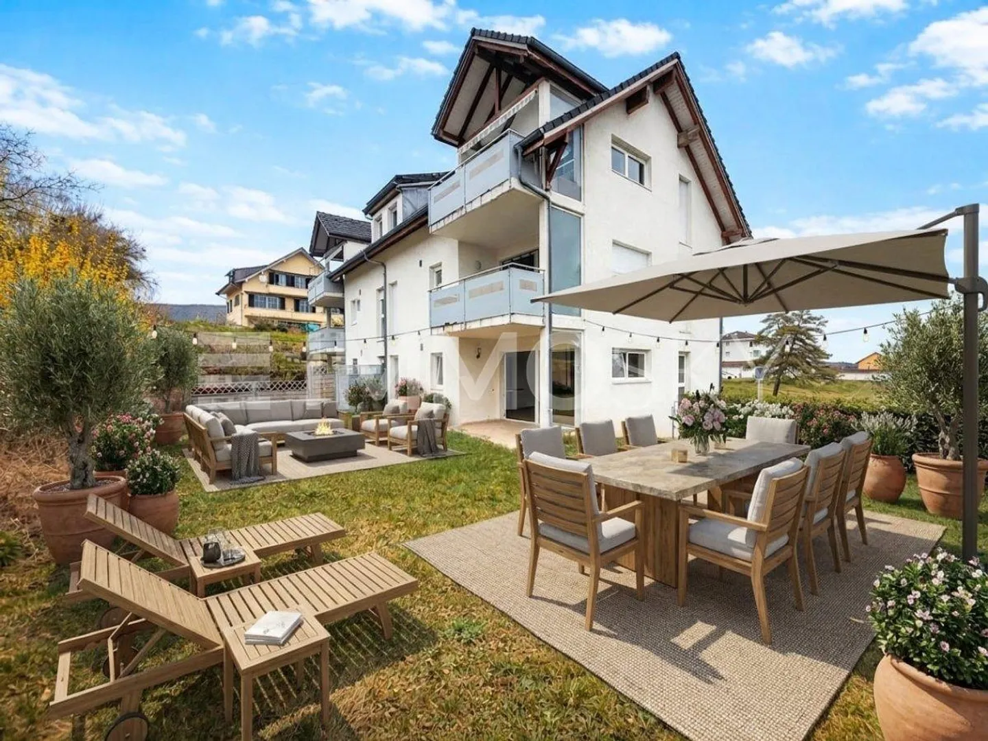 Beautiful 4.5-room apartment on the ground floor with garden - Photo 1 of 5