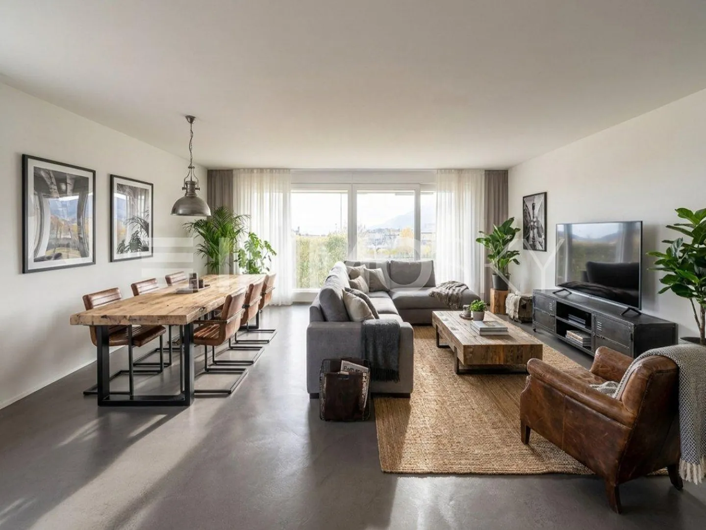Exceptional penthouse with panoramic terrace and 360° view of Bienne - Photo 2 of 5