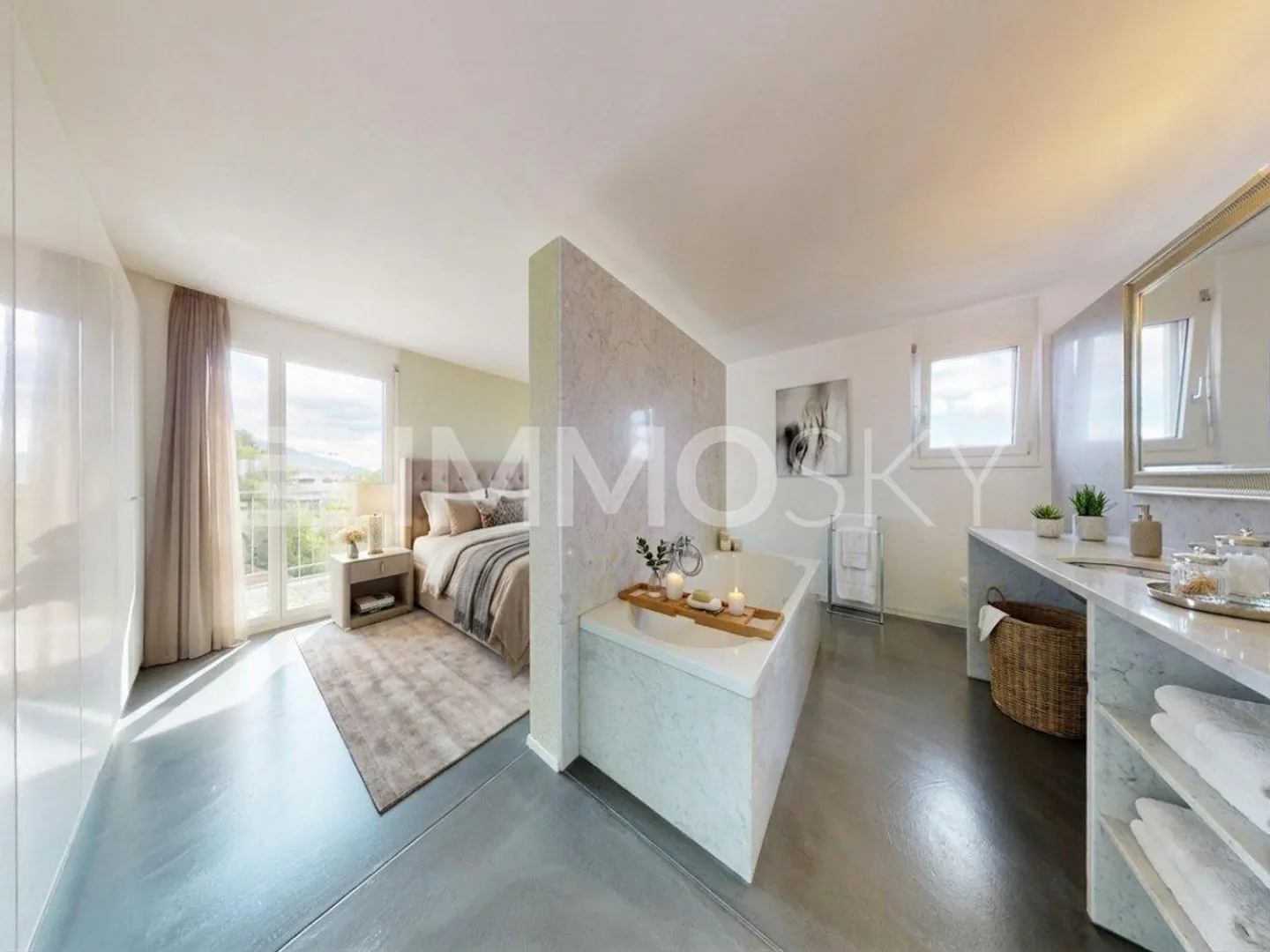 Exceptional penthouse with panoramic terrace and 360° view of Bienne - Photo 5 of 5