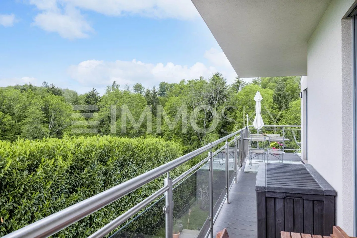 Lausanne: 4.5 rooms with large balcony and forest view - Photo 2 of 5