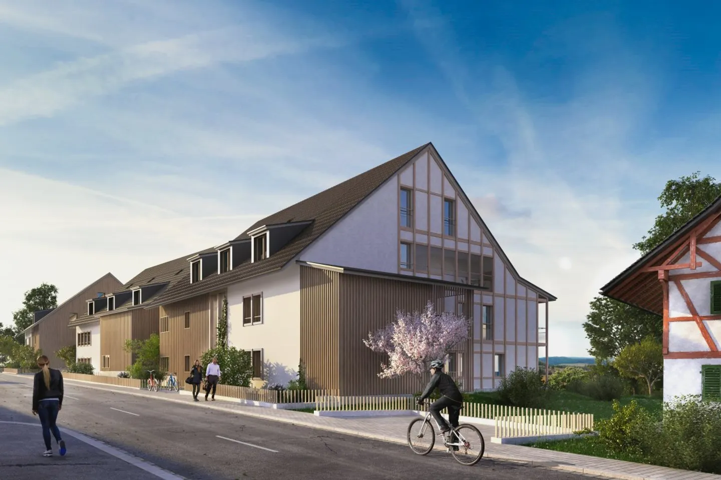 Moderne Mehrfamilienhäuser in Höri - Foto 2 von 4