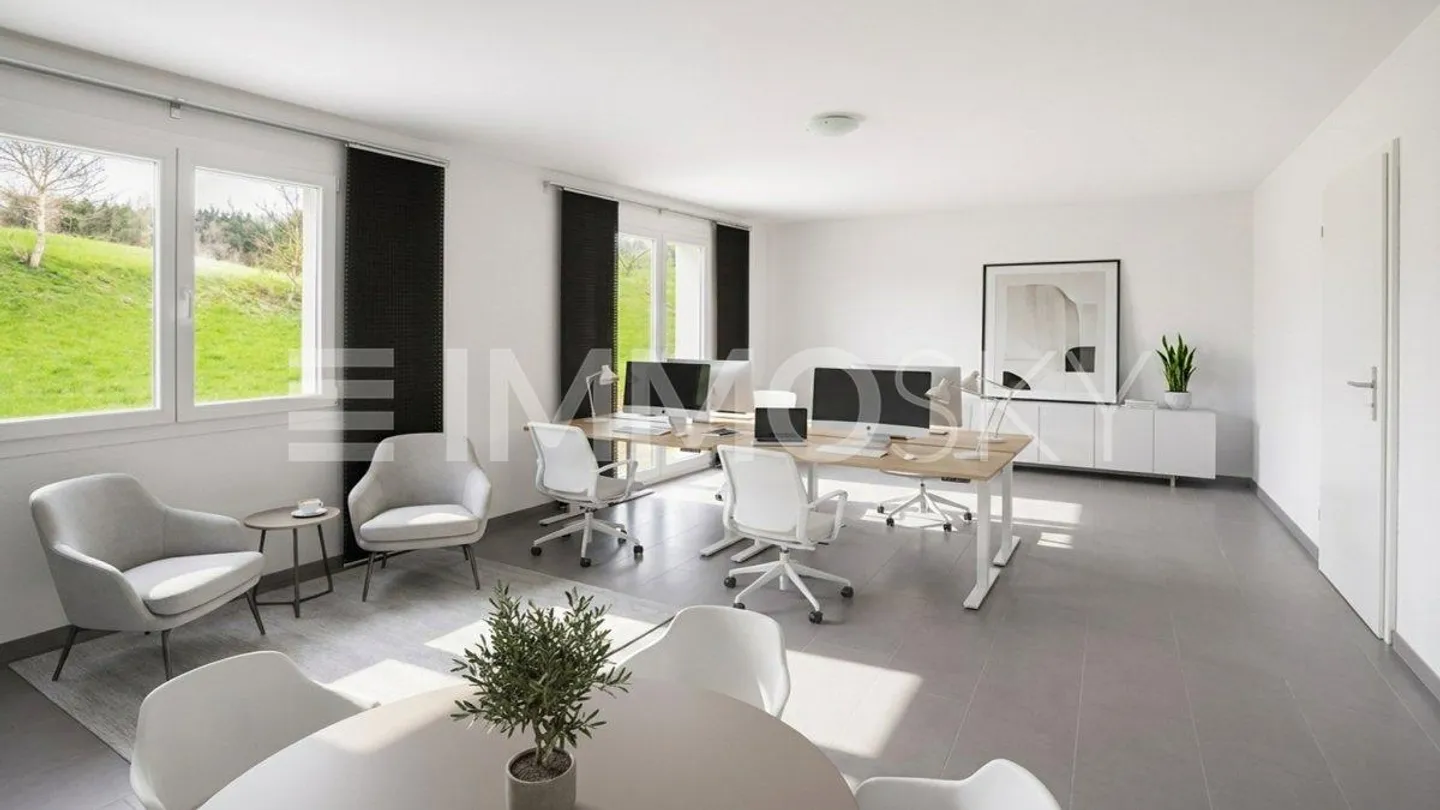 Flexibler Büroraum mit Terrasse - Foto 2 von 5