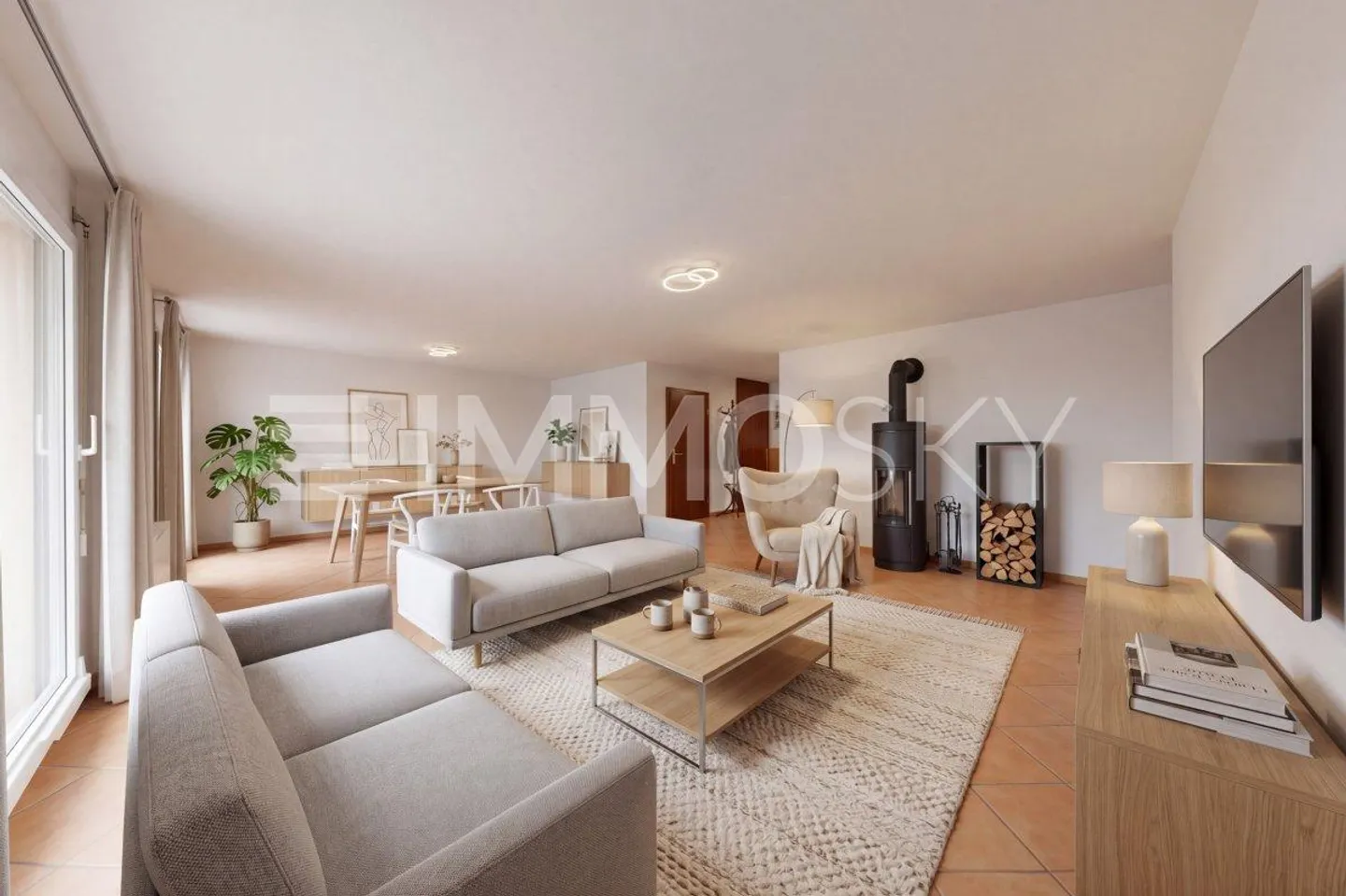 Geräumige Wohnung in ruhiger Lage - Foto 1 von 5