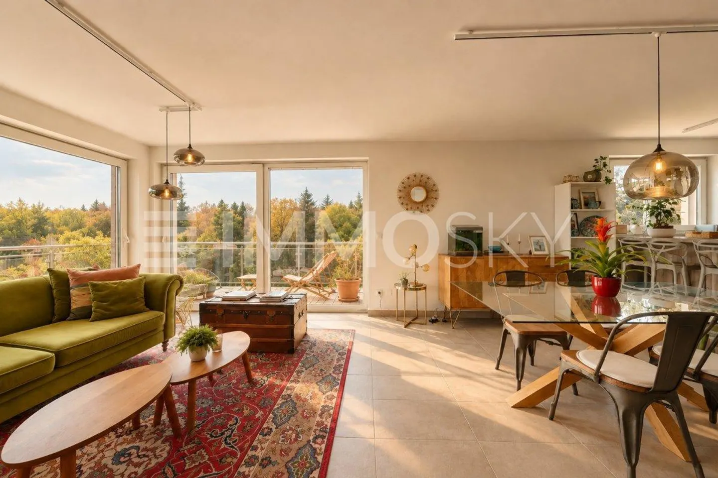 Lausanne: Magnificent 4.5 rooms with large balcony and view of the forest - Photo 3 of 5