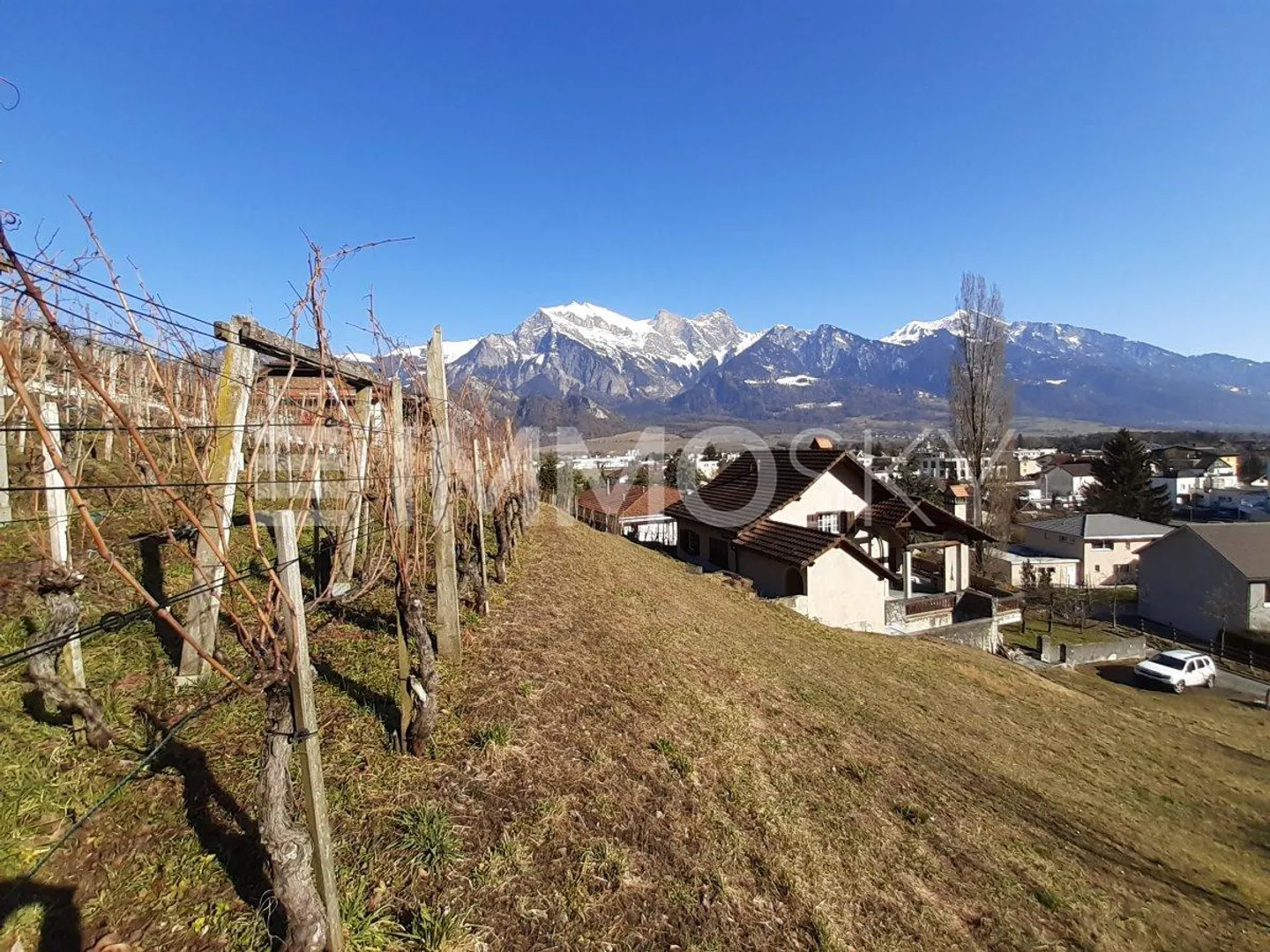 Espace pour les visions - Terrain constructible avec perspective - Photo 1 sur 5