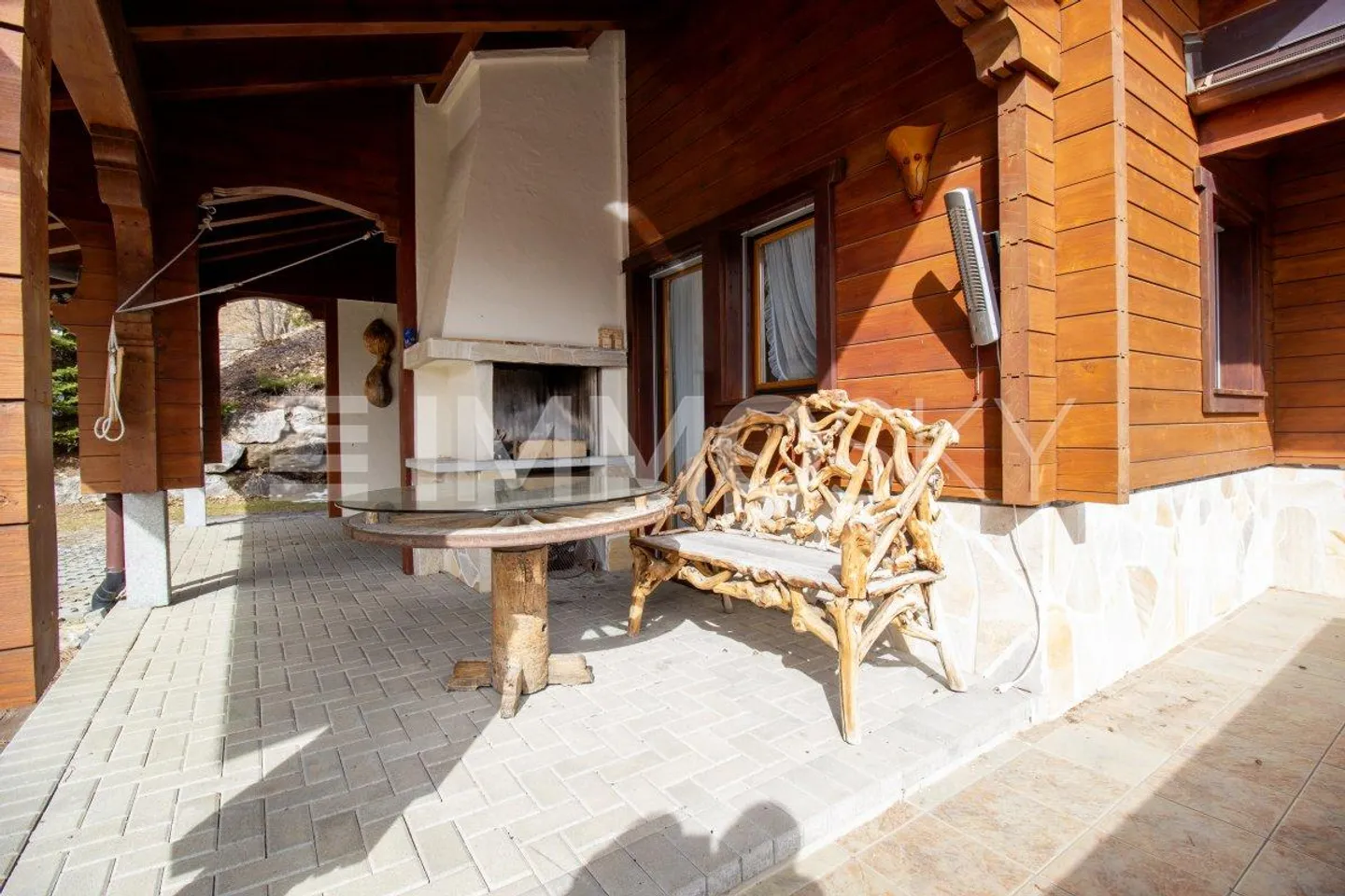 VISITA VIRTUALE Chalet di eccezione ad Anzère con area benessere - Foto 4 di 5