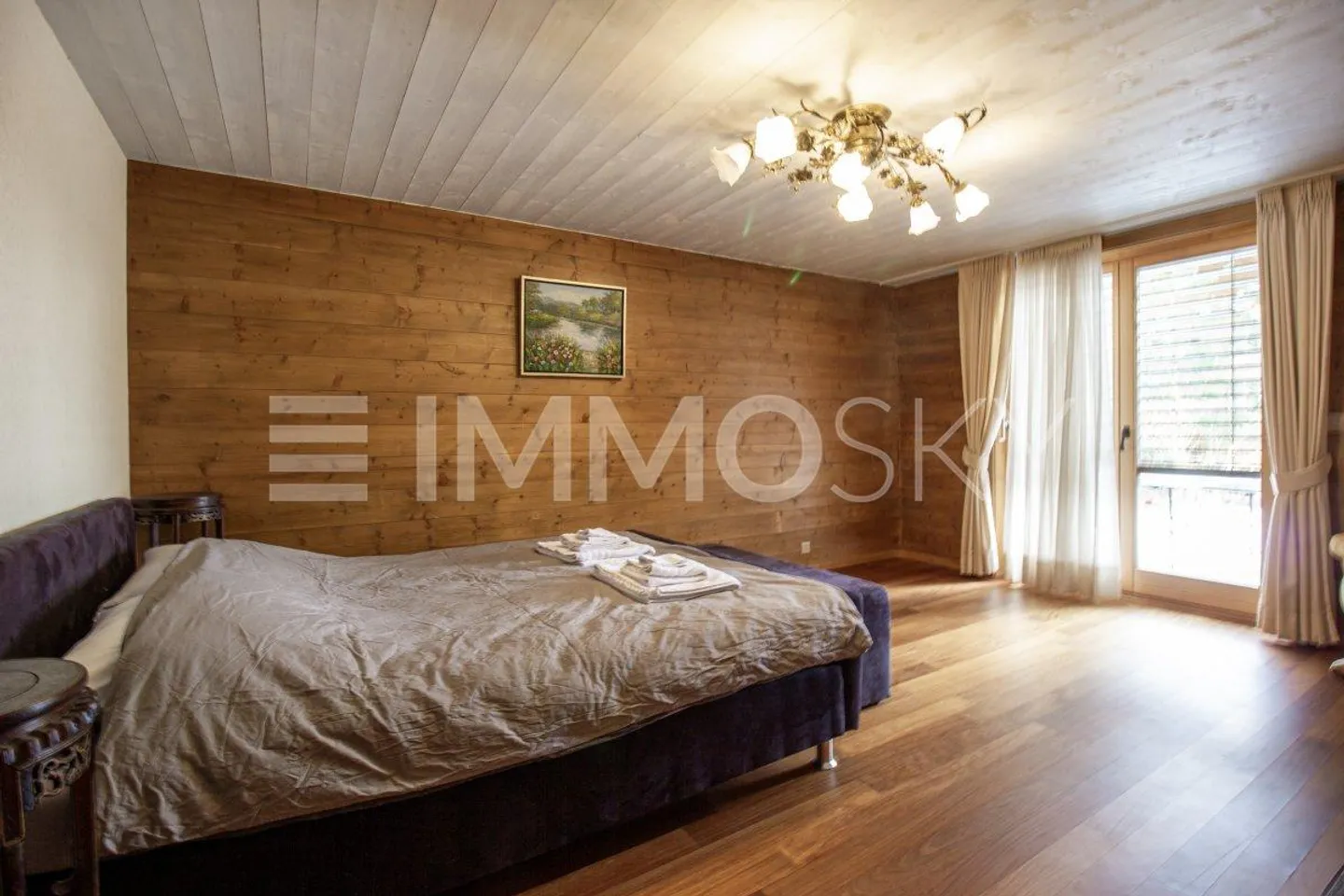 VISITA VIRTUALE Chalet di eccezione ad Anzère con area benessere - Foto 3 di 5