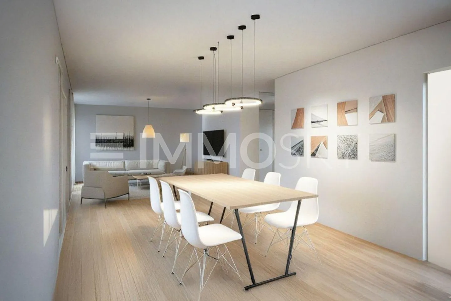 4.5 room apartment with 22m² loggia, 10 minutes from Payerne! - Photo 3 of 5