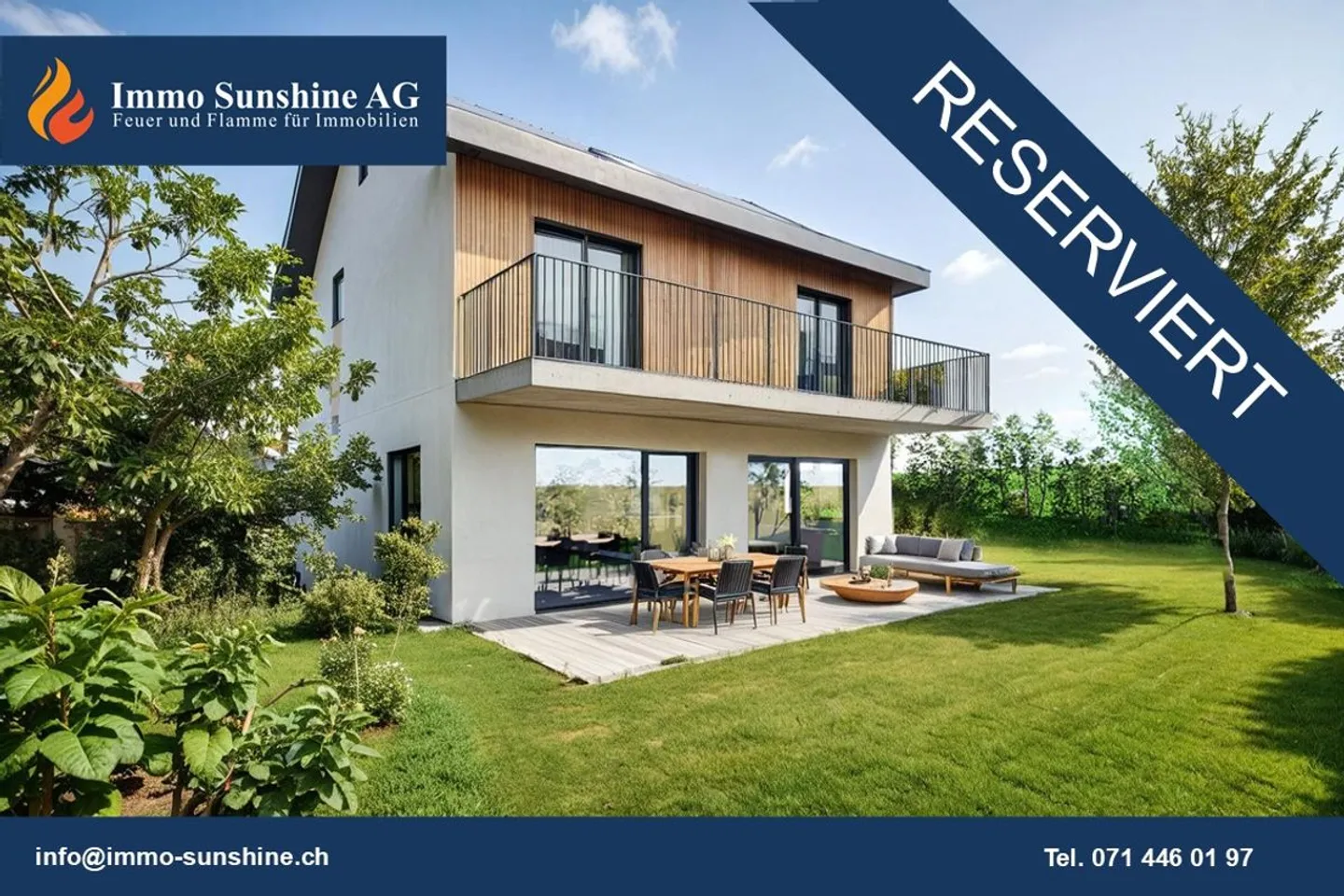 Modernes Einfamilienhaus in Amriswil - Foto 1 von 8