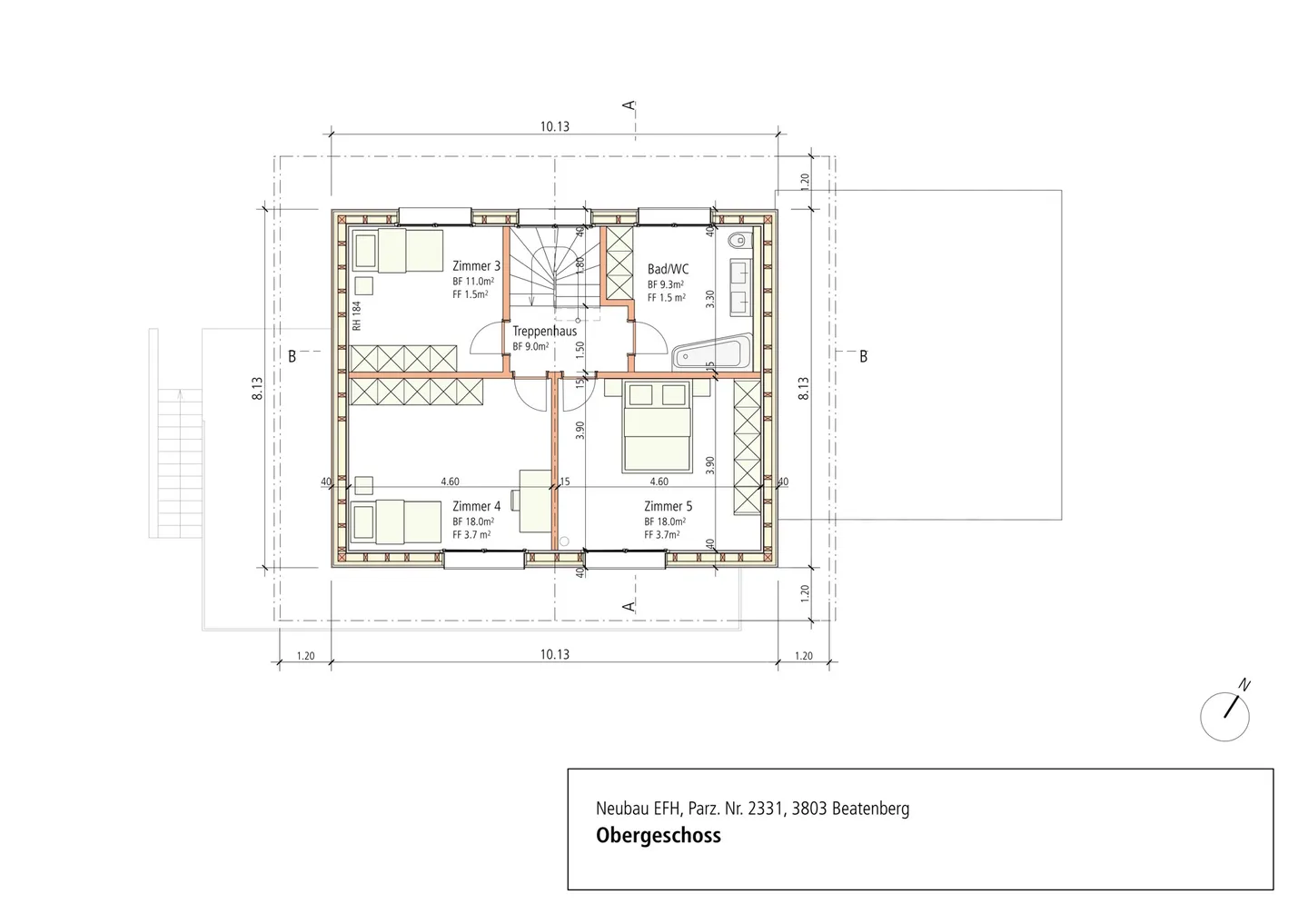 Building plot with single-family house preliminary project and wonderful mountain view - Photo 11 of 13