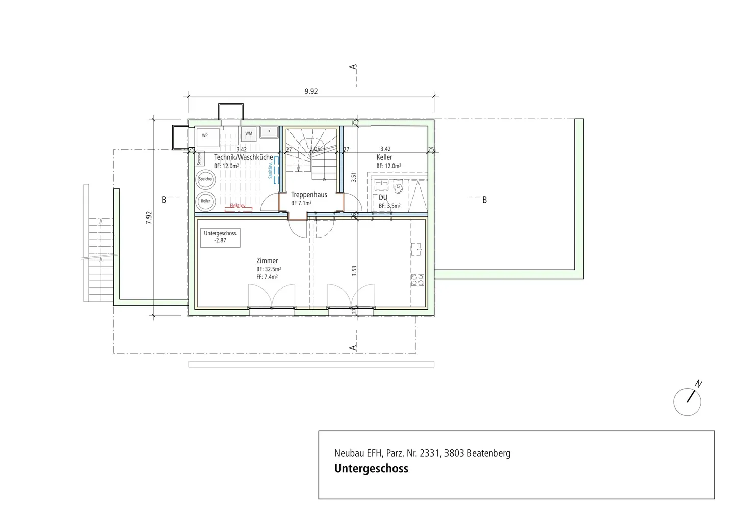 Building plot with single-family house preliminary project and wonderful mountain view - Photo 9 of 13