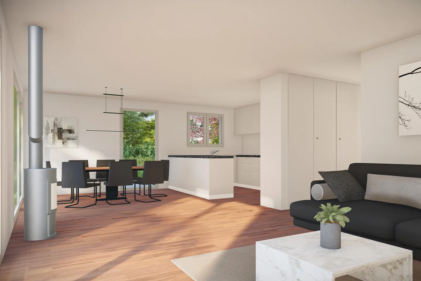 Maison individuelle neuve dans un quartier calme à Eggiwil - Photo 8 sur 13