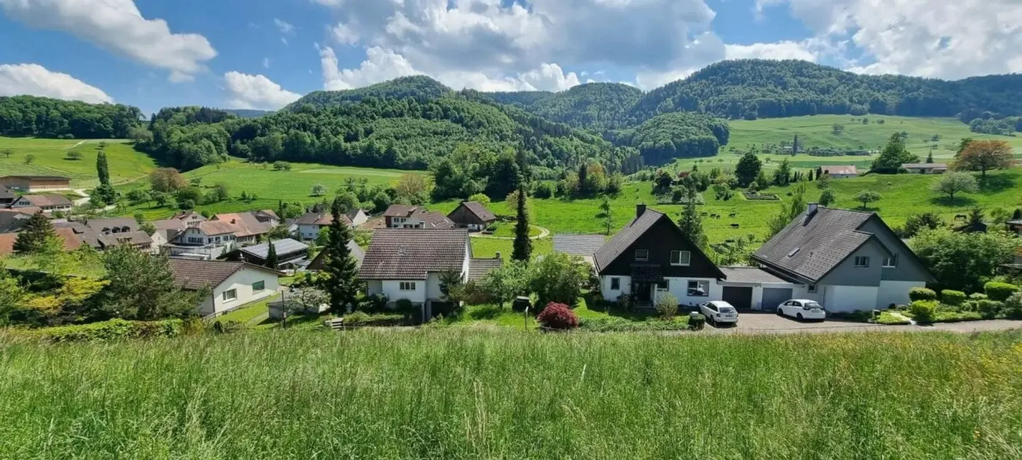 Grosses Baugrundstück mit Weitsicht in Bretzwil kaufen - Photo 1 sur 9