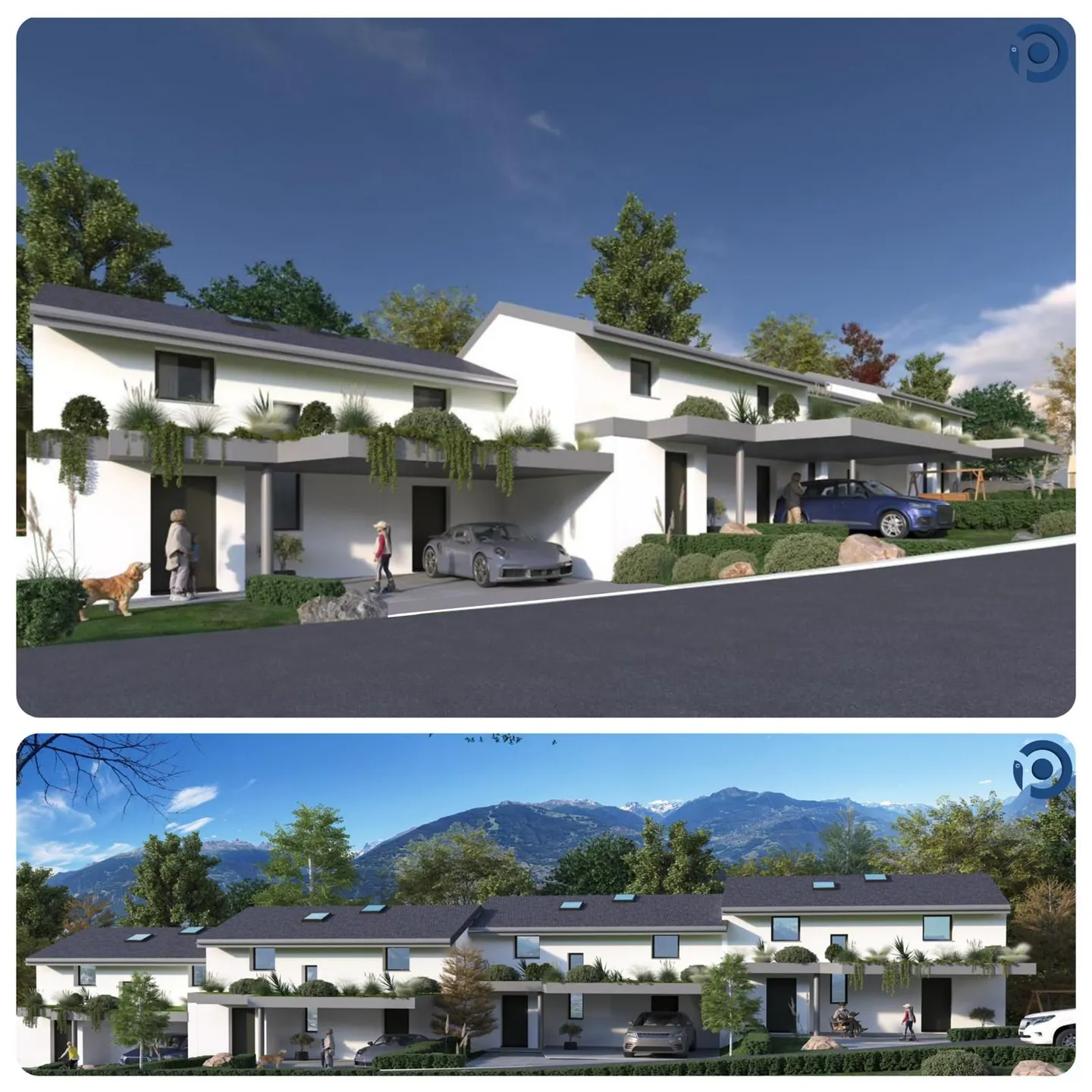 Nuova Promozione | Ville a schiera Conthey - Foto 1 di 6