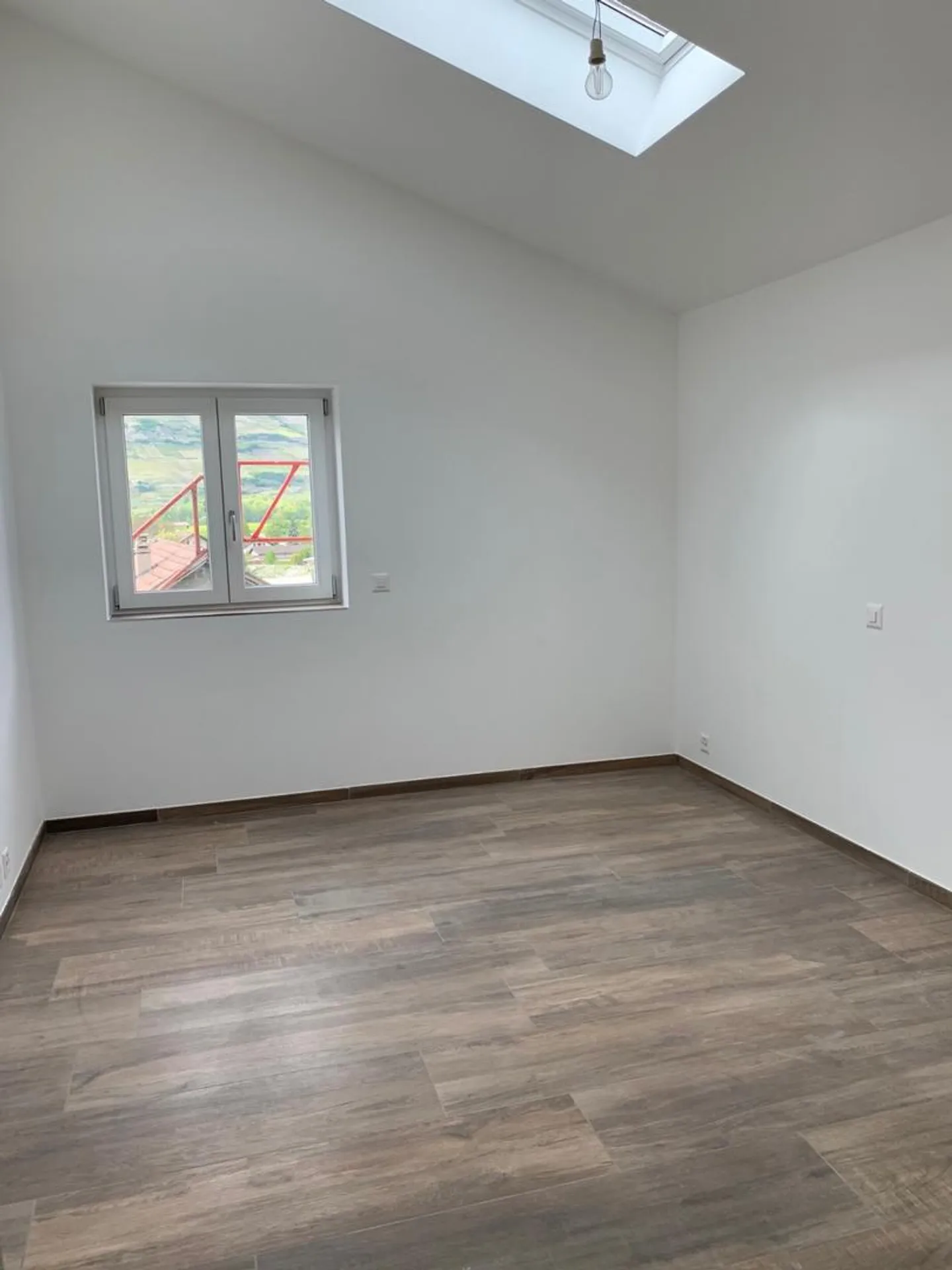 Schöne renovierte Dachwohnung mit 3,5 Zimmern in Réchy, Wallis - Foto 11 von 13