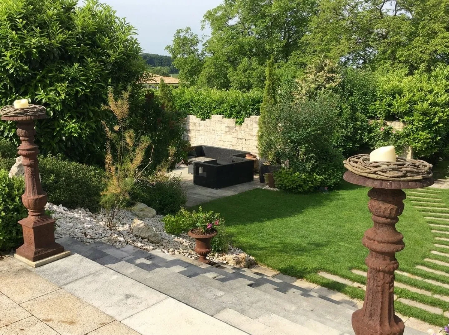 Maison individuelle de 5,5 pièces avec piscine et parcelle à bâtir à Gempen - Photo 13 sur 13