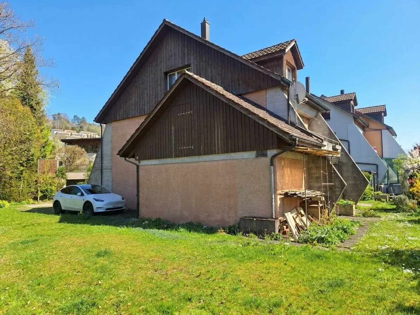 Affoltern am Albis : maison de coin 5 pièces avec jardin - à vendre - Photo 6 sur 13