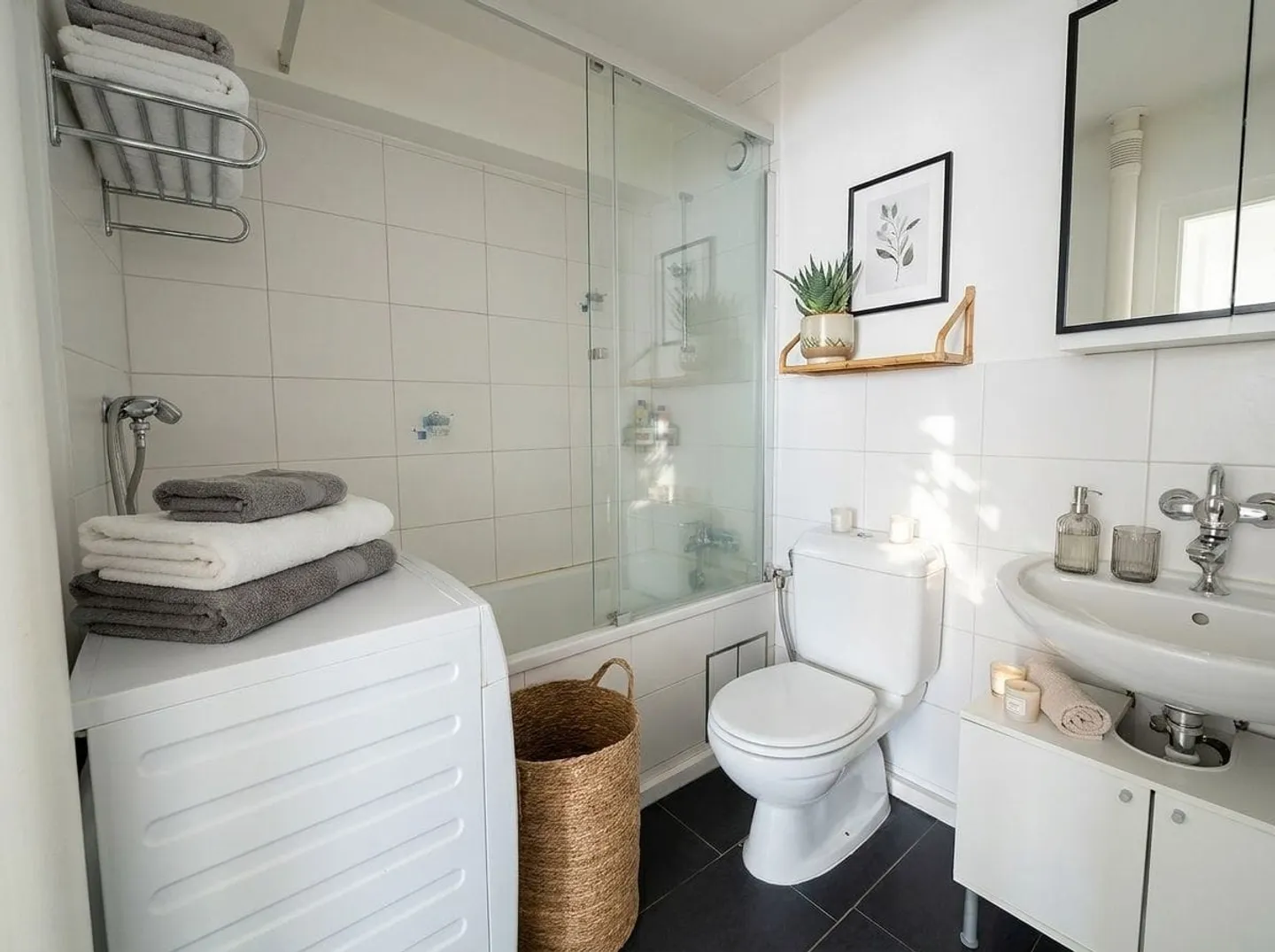 Bright 2.5-room apartment with large window front in Basel - Photo 9 of 13