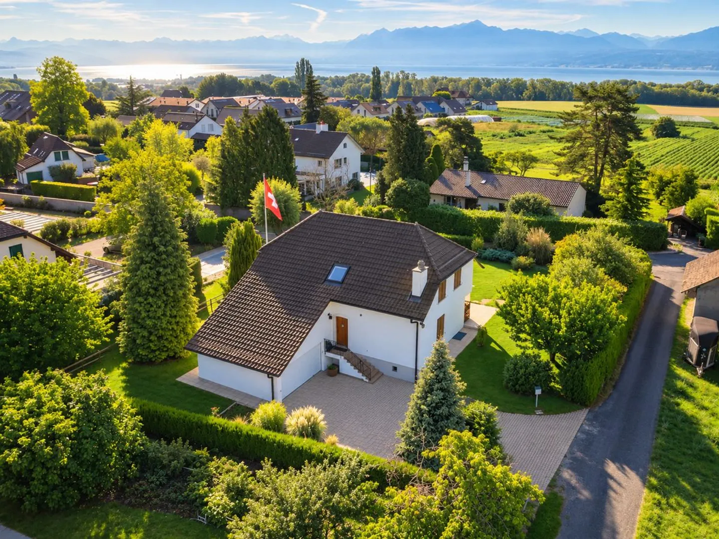 LUSSY-SUR-MORGES - Splendida villa indipendente con ampio giardino - Foto 1 di 13