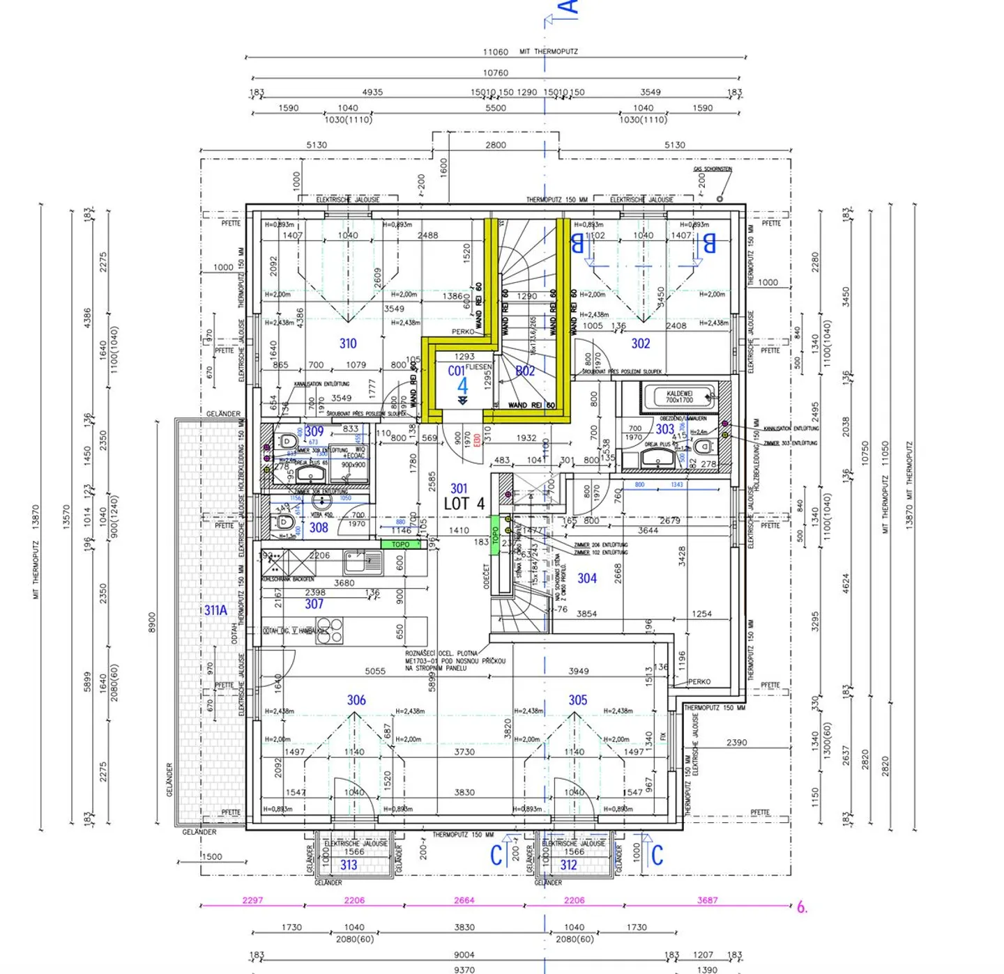 Magnificent 5.5-room duplex next to the hospital - Photo 6 of 6