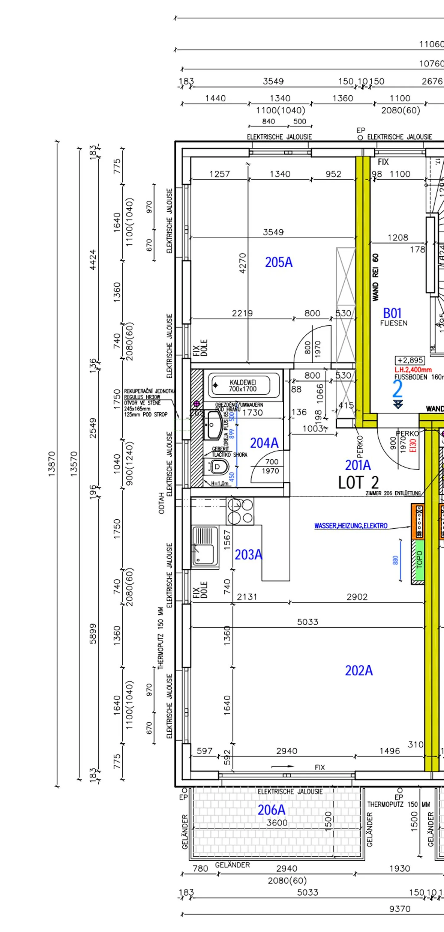 Superb 2.5-room apartment on the first floor with balcony next to the hospital. - Photo 6 of 6