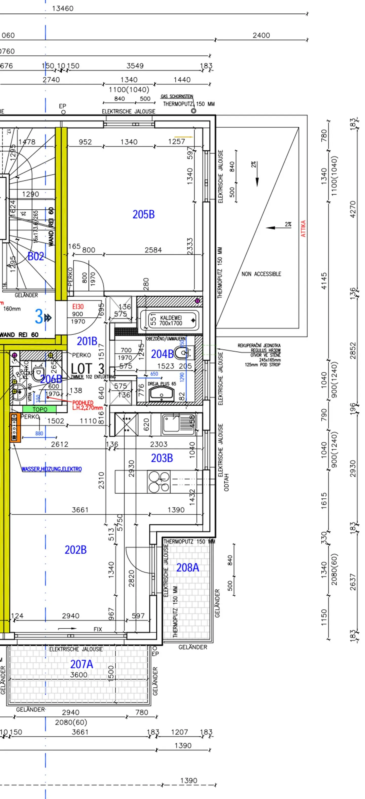 Superb 2.5-room apartment on the first floor next to the hospital - Photo 6 of 6