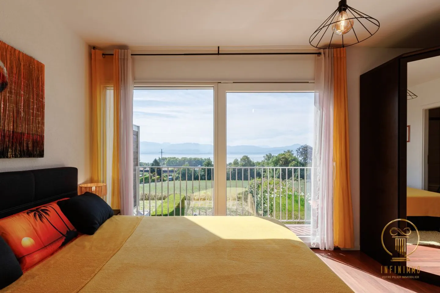 MONT-SUR-ROLLE - Semi-detached house with lake view - Photo 7 of 12