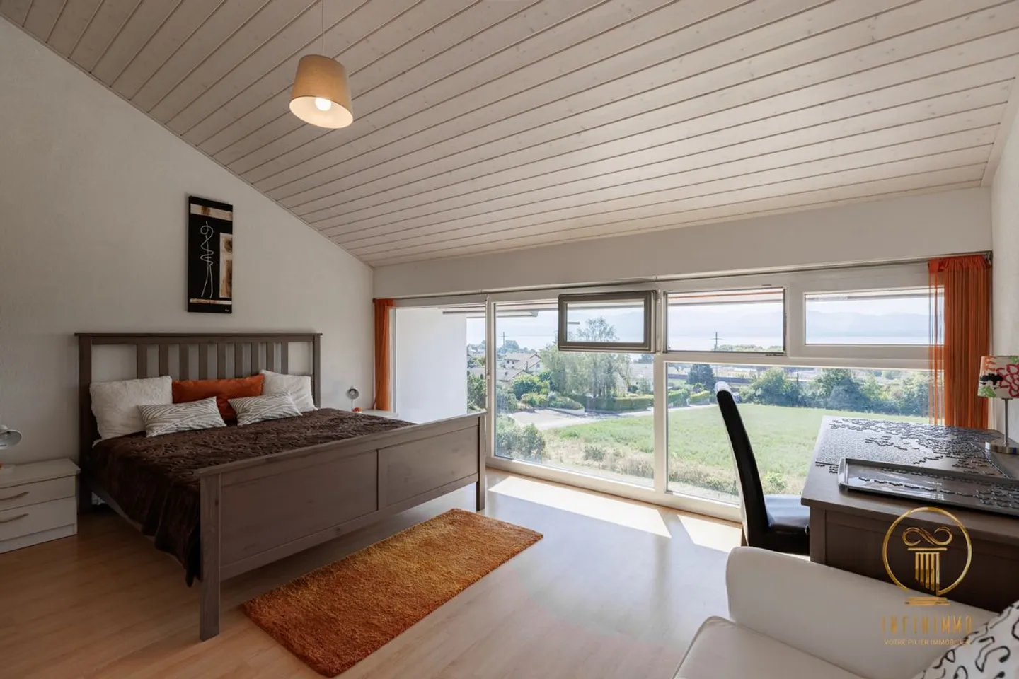 MONT-SUR-ROLLE - Semi-detached house with lake view - Photo 8 of 12