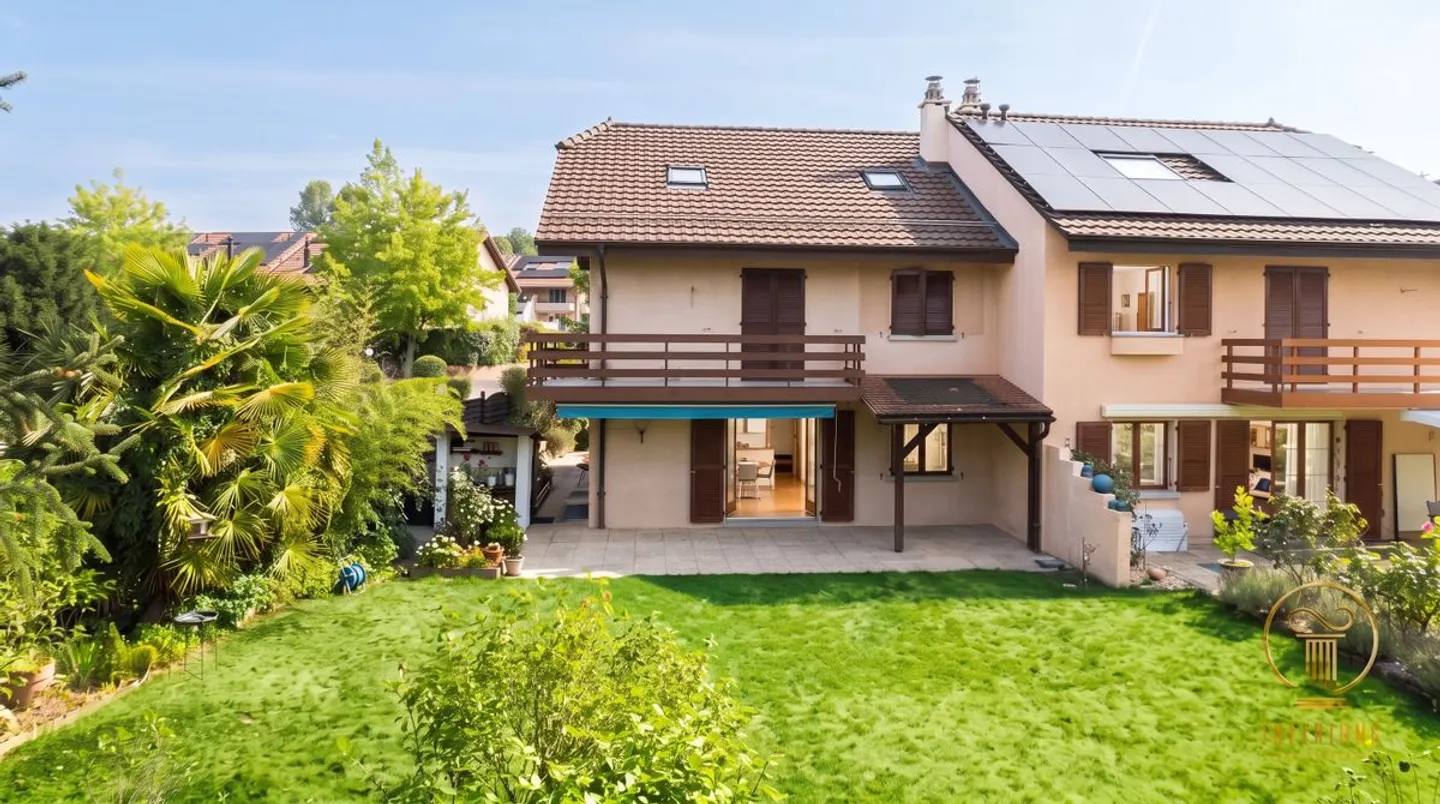 RENENS - Villa a schiera di 5,5 p. con grande giardino. Non registrata in una PPE. - Foto 12 di 13