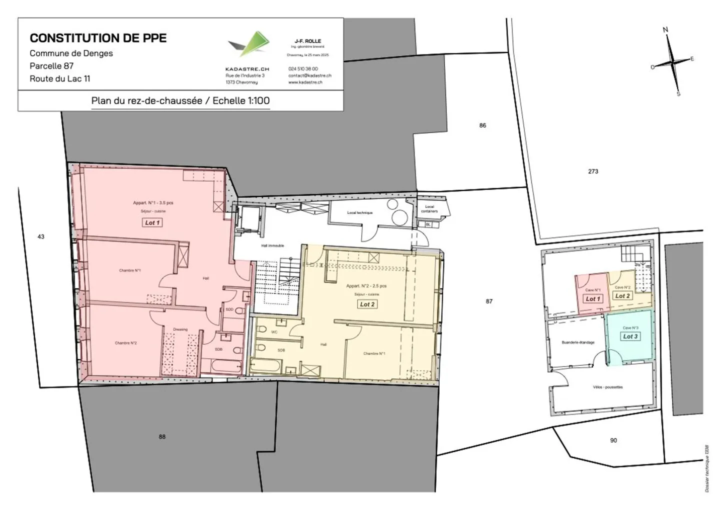 DENGES, appartamento di 3,5 locali al piano terra - Foto 4 di 9