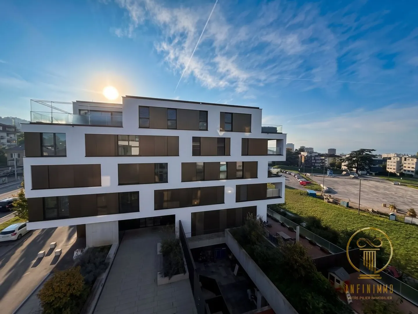 PRILLY, neues Studio zu verkaufen mit Blick auf den See, in der Nähe aller Annehmlichkeiten. - Foto 1 von 7