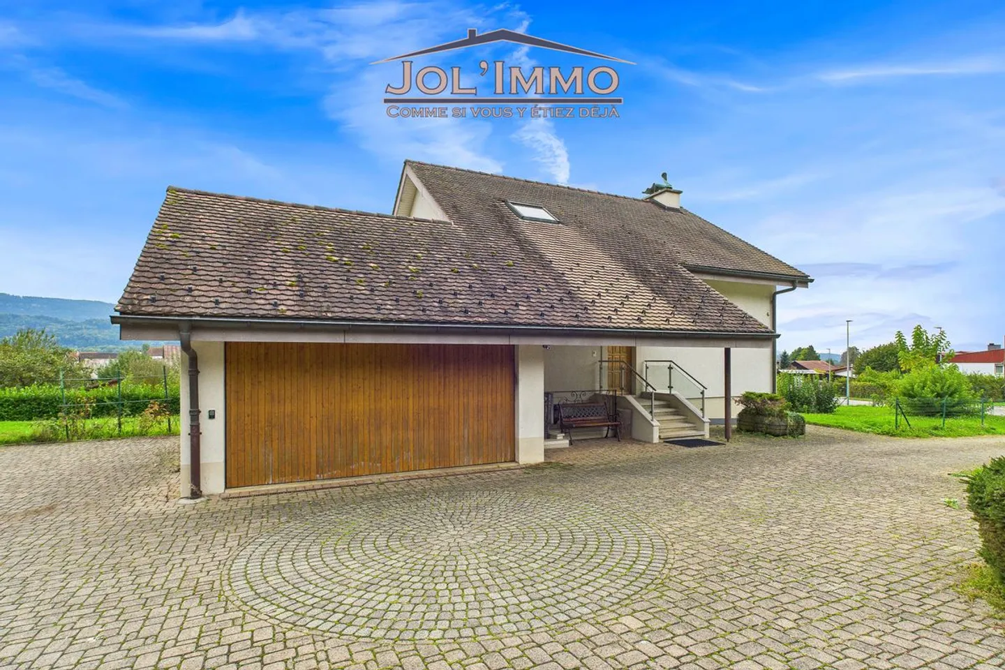 Large 5.5-room house with vast land and unobstructed view in Miécourt - Photo 1 of 13