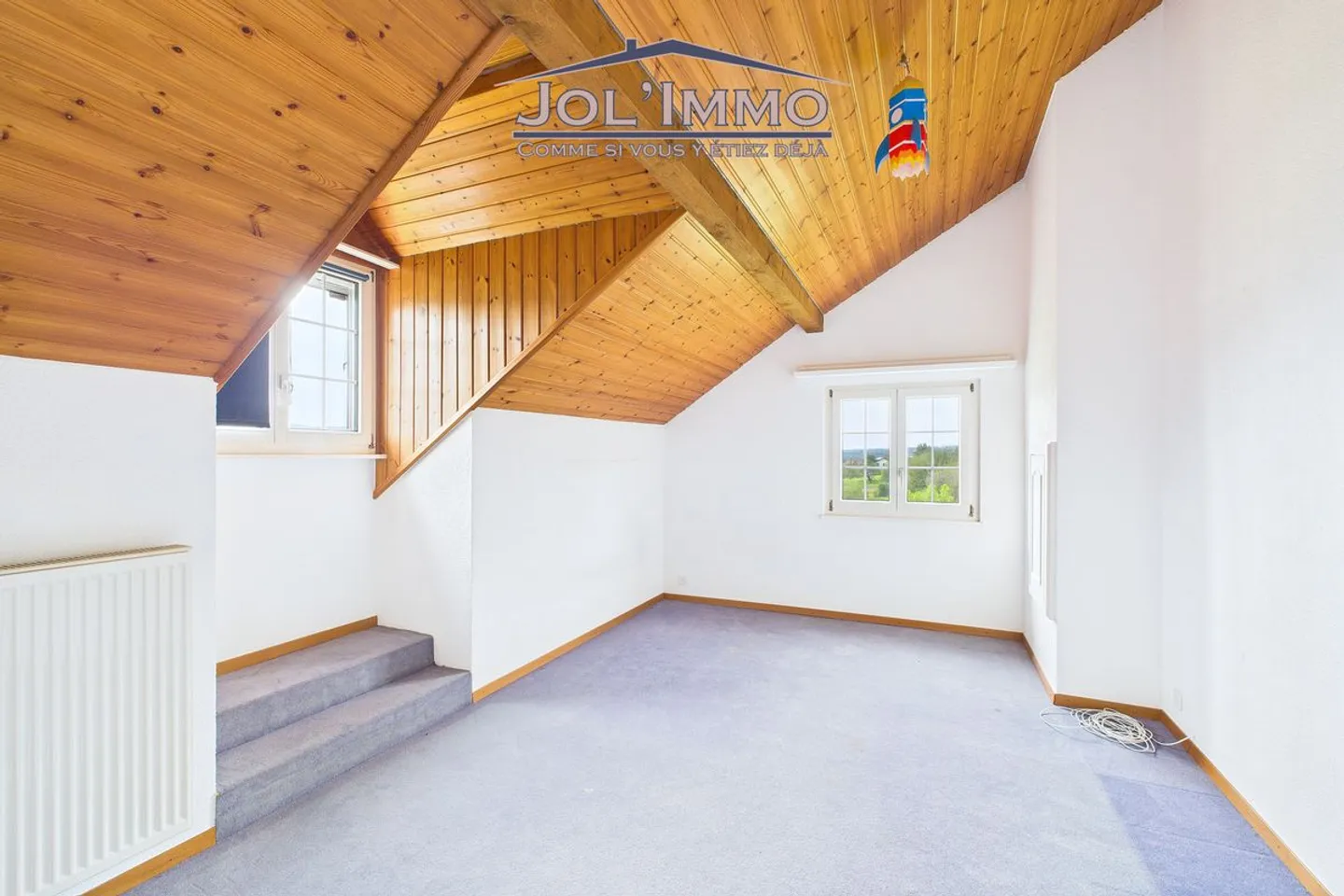 Large 5.5-room house with vast land and unobstructed view in Miécourt - Photo 9 of 13