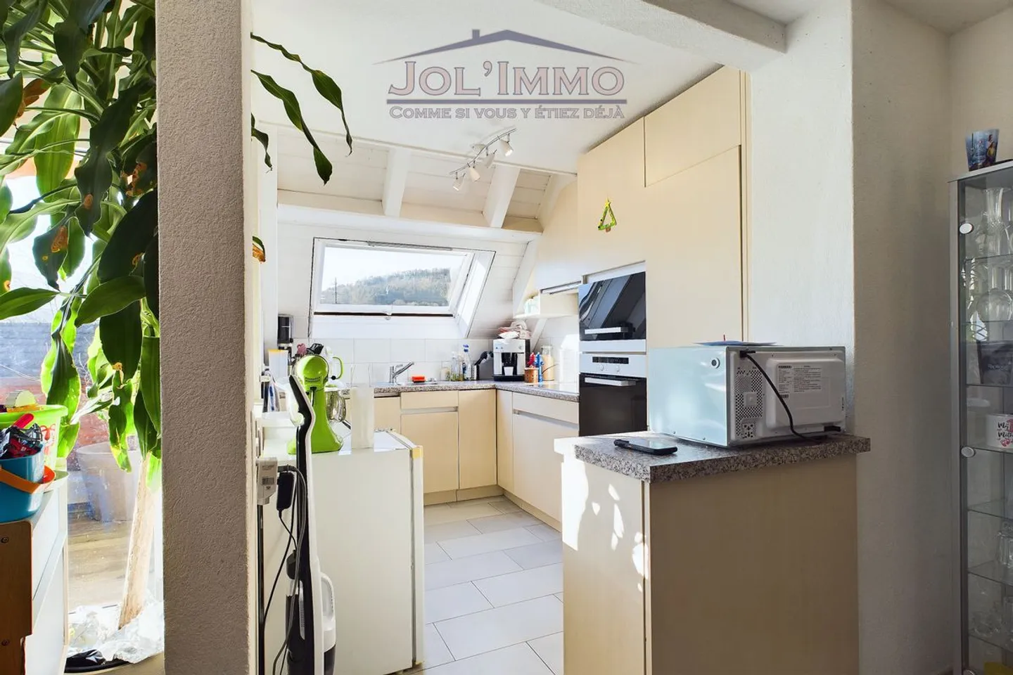 Schöne Duplexwohnung im Zentrum des Dorfes Courrendlin - Foto 4 von 12