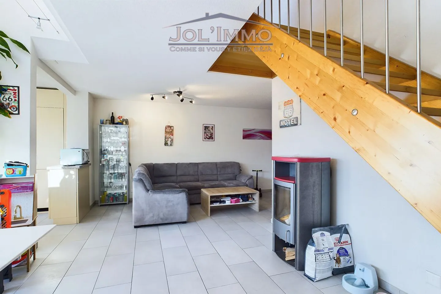 Schöne Duplexwohnung im Zentrum des Dorfes Courrendlin - Foto 2 von 12