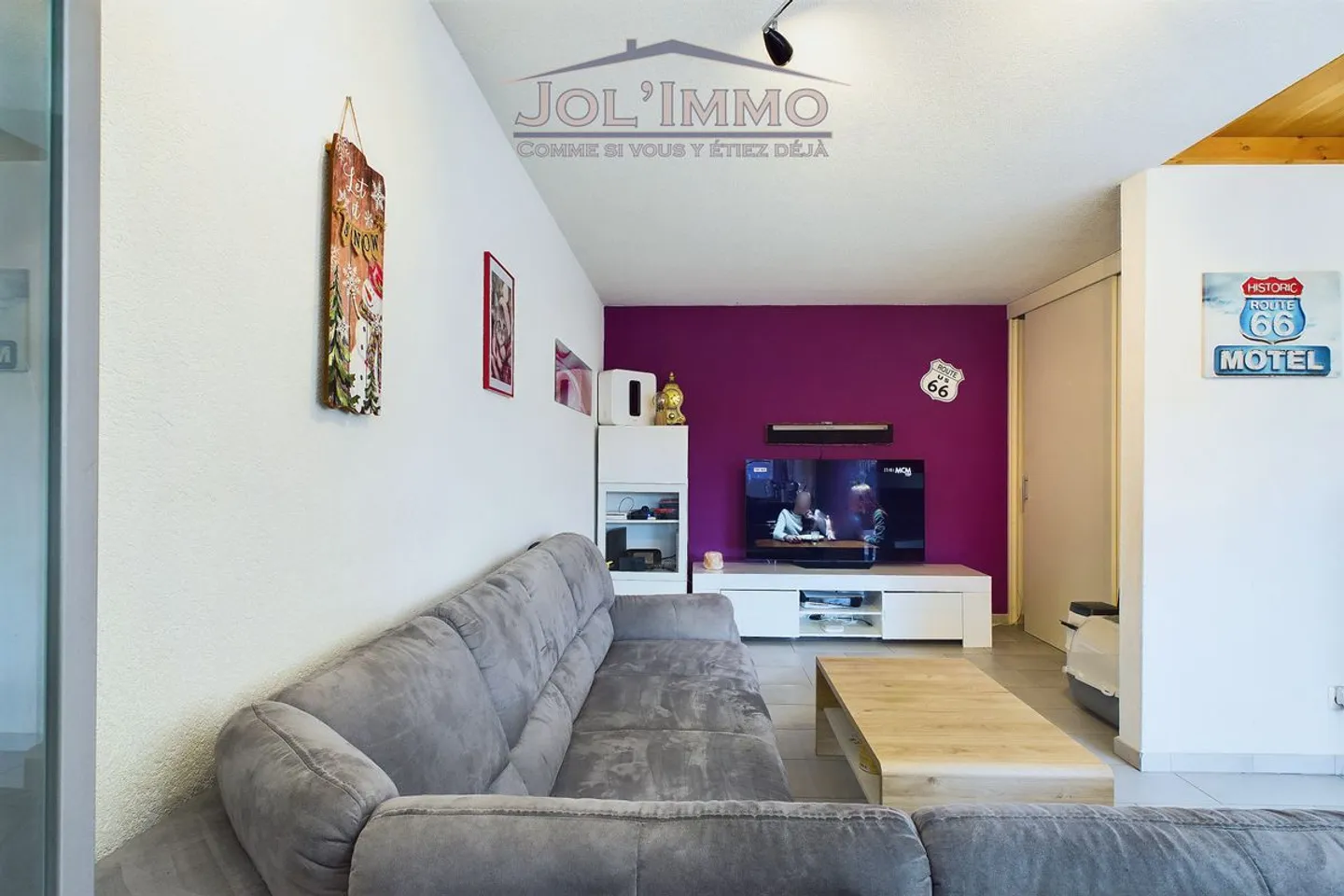 Schöne Duplexwohnung im Zentrum des Dorfes Courrendlin - Foto 1 von 12