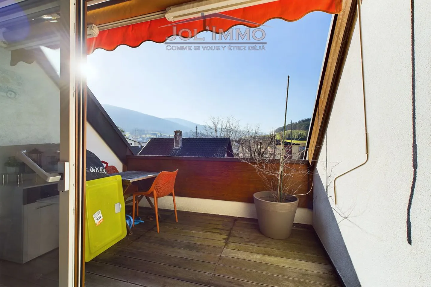 Schöne Duplexwohnung im Zentrum des Dorfes Courrendlin - Foto 5 von 12