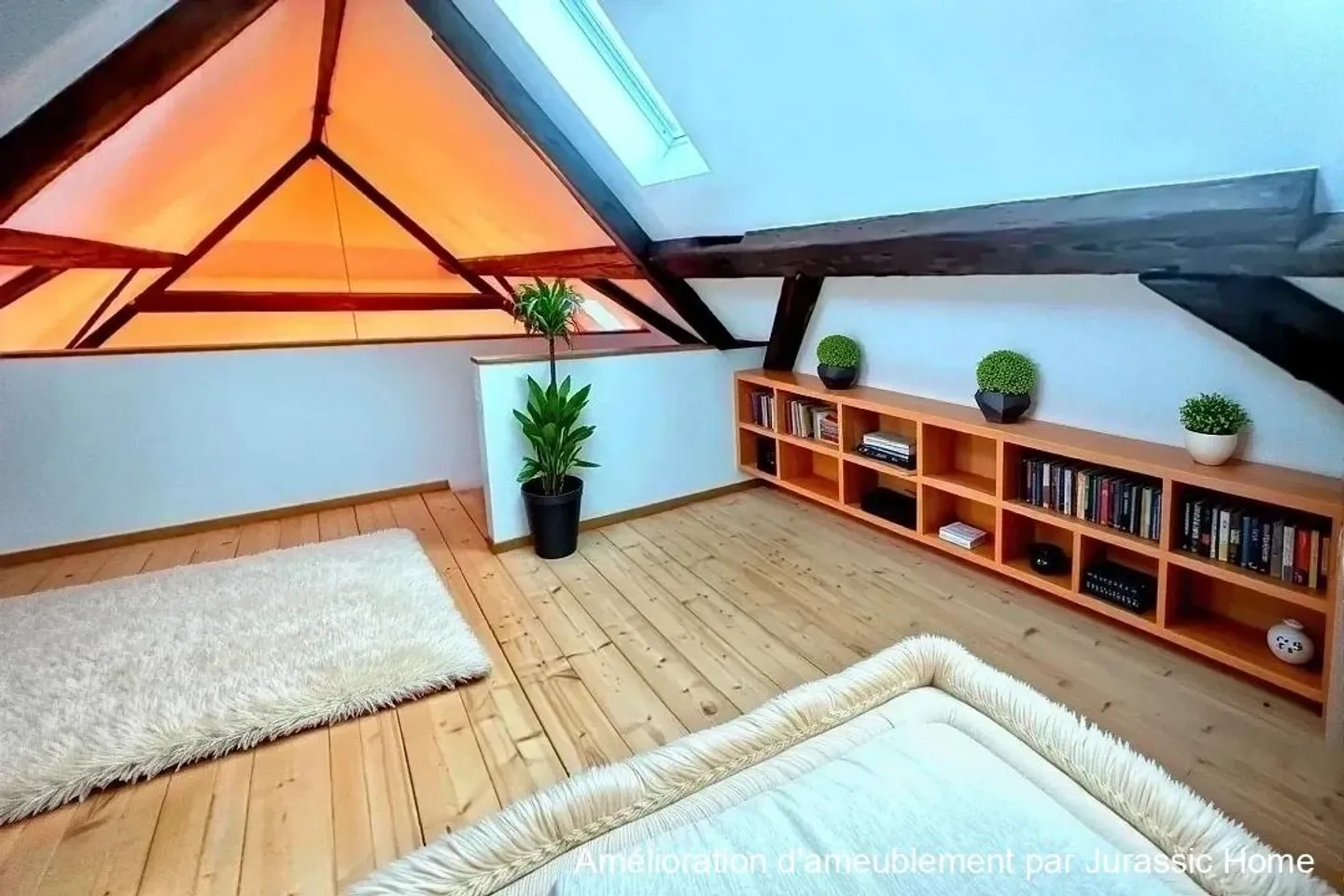 Beautiful 2.5-room duplex loft for rent in the heart of Porrentruy's old town - Photo 4 of 6