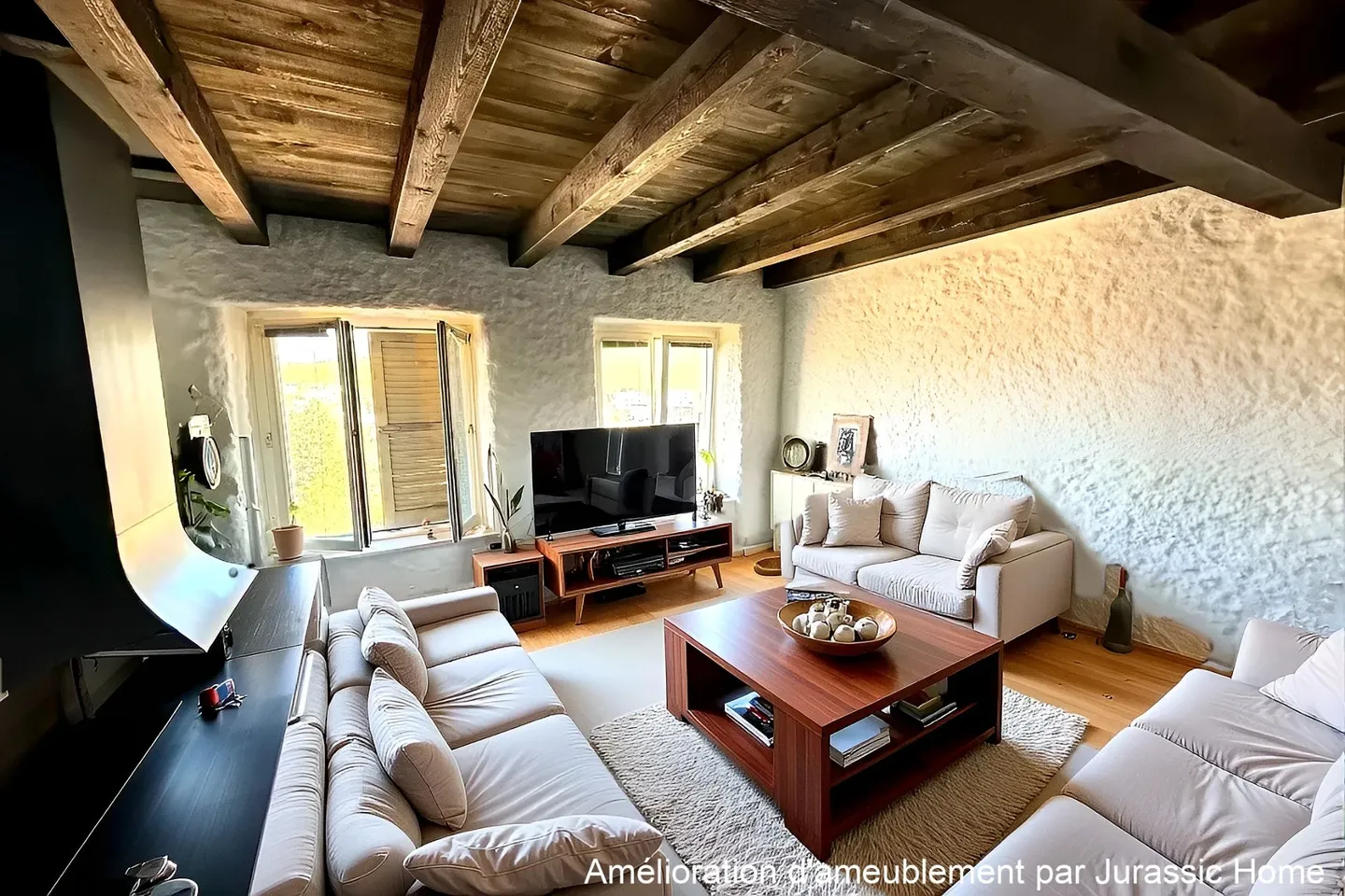 Duplex apartment for rent with 2.5 rooms top floor - Electric Heating - Photo 2 of 11
