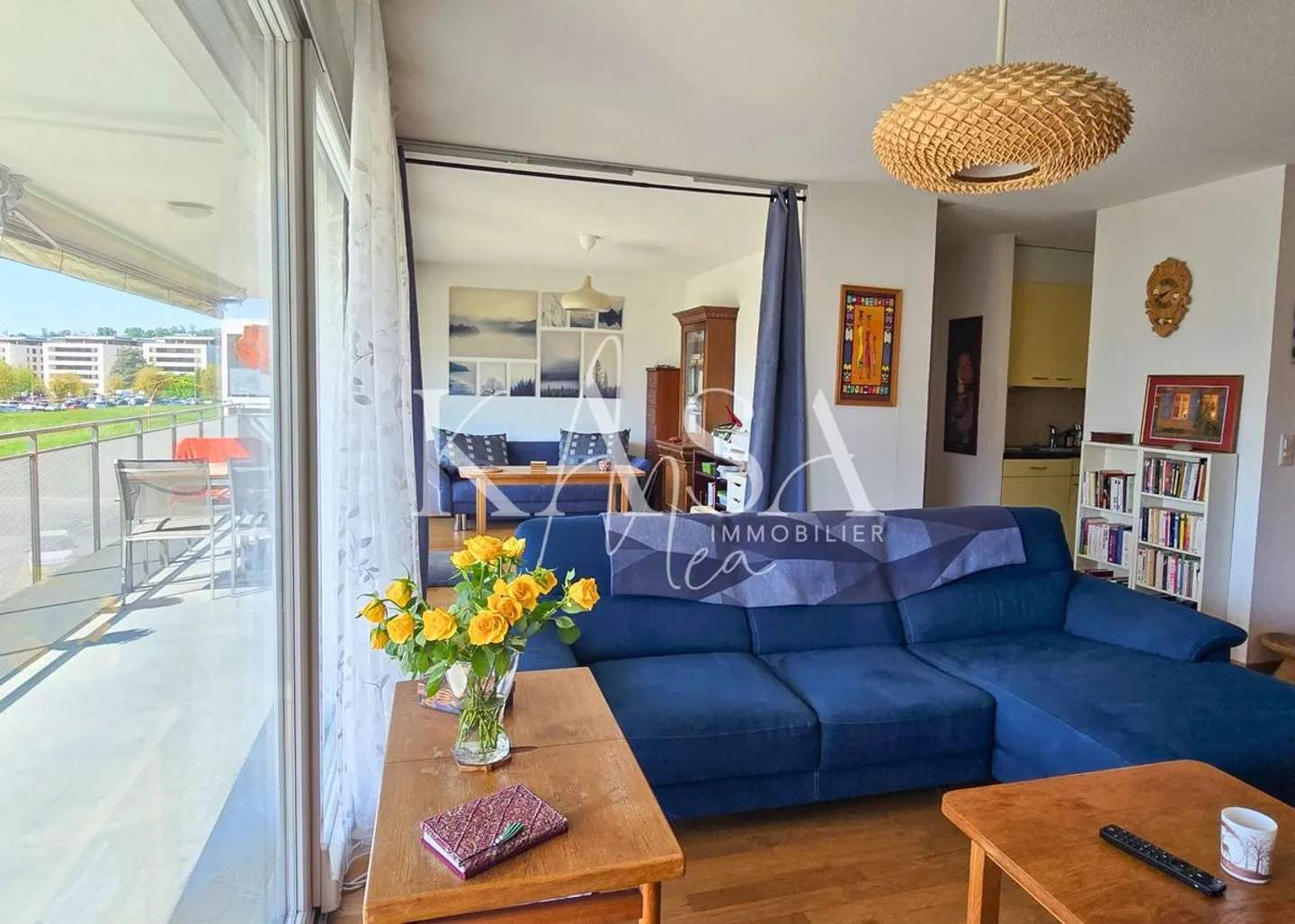 Posizione ideale vicino alla M1 - Bellissimo appartamento con terrazza di 4.5 locali - Foto 3 di 12