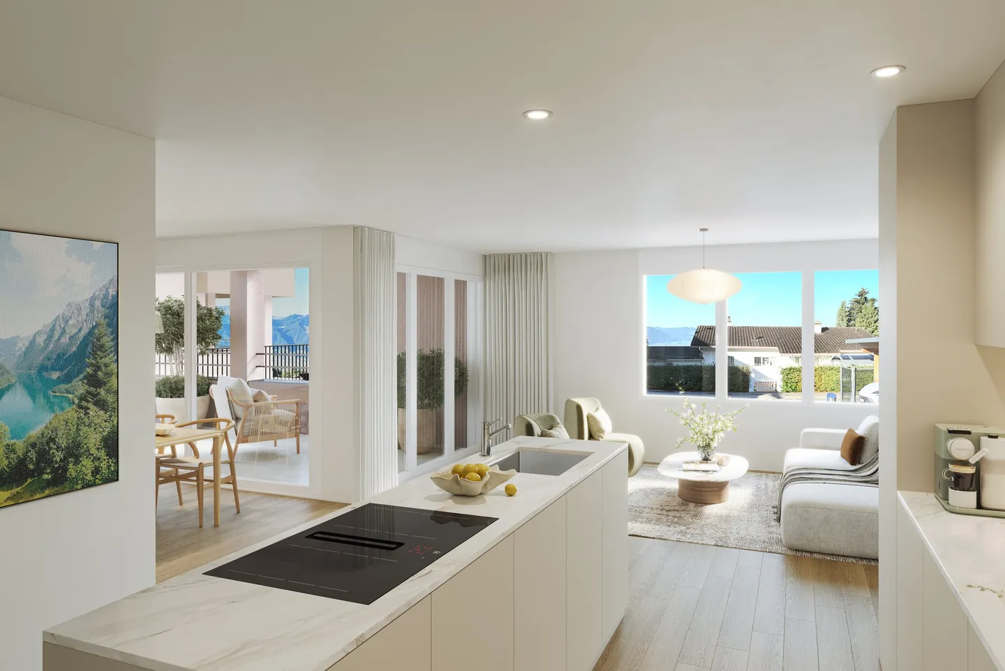 New Construction Project Mirabell - 13 Ownership Apartments in a Sun-Drenched Location with Beautiful Lake and Distant Views - Photo 1 of 7