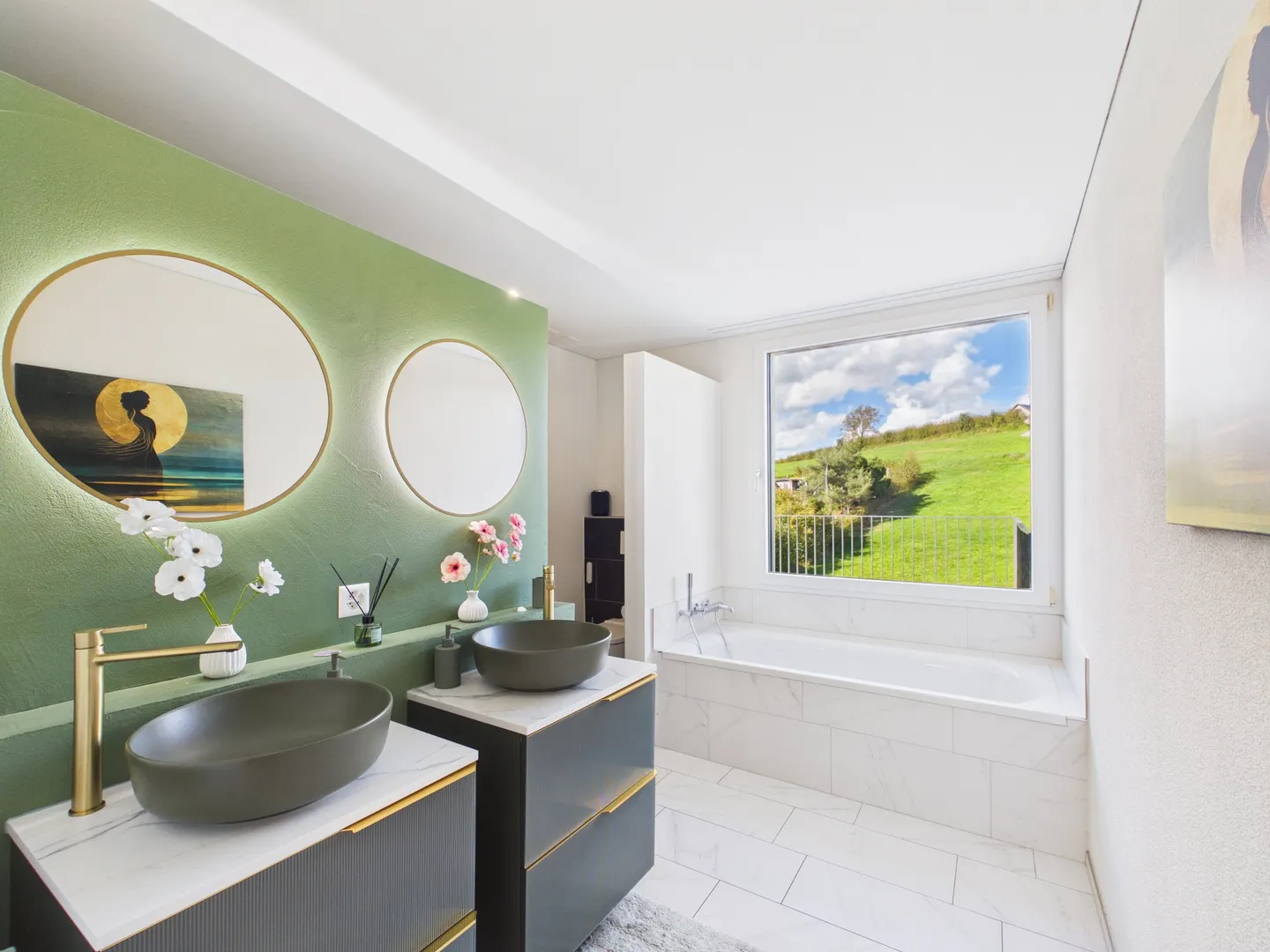 Modernes Einfamilienhaus mit Pool - Foto 10 von 12