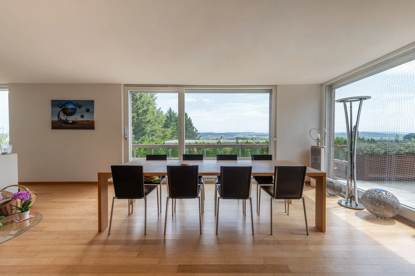 Haut au-dessus de Granges : Bonheur de vivre avec panorama et terrasse - Photo 3 sur 13